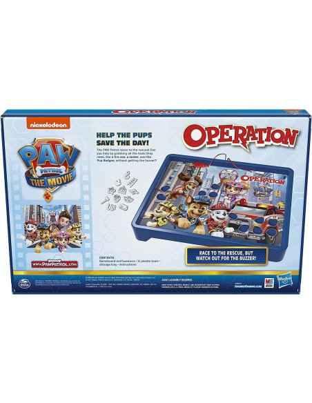 Juego de Mesa Operación Paw Patrol - Hasbro - 6+ Años