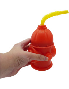 Tazas de Hidrante 4E's Amarillo 10 Piezas 354 ml Fiesta Bombero 2