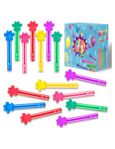 24 Varitas de Burbujas ONBKYGF con Huellas de Patas