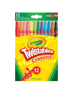 CRAYOLA Crayones Twistables 12 Colores Multicolor