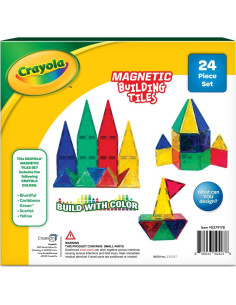 Baldosas Magnéticas Crayola Bold, Set de 24 Piezas 2
