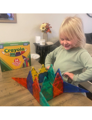 Baldosas Magnéticas Crayola Bold, Set de 24 Piezas