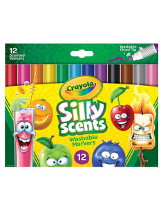 Marcadores Aromáticos Crayola 12 Piezas Lavables Multicolor