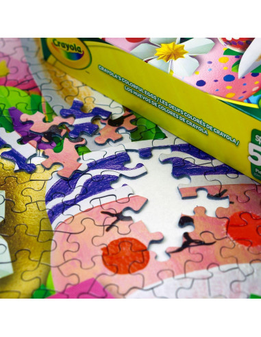 Rompecabezas 500 Piezas Springbok Huevos de Pascua Coloridos