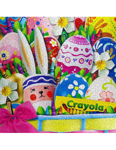 Rompecabezas 500 Piezas Springbok Huevos de Pascua Coloridos