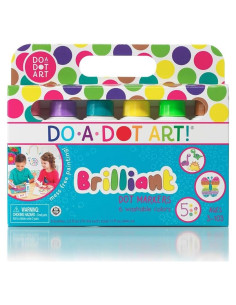 Marcadores Do A Dot Art! 6 Colores Brillantes Lavables