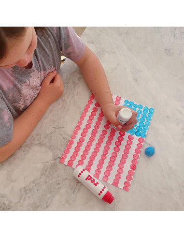 Marcadores Do A Dot Art! 6 Colores Brillantes Lavables