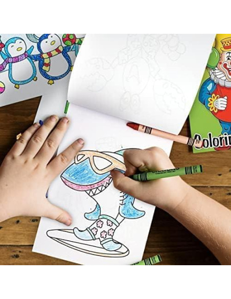 Libros para Colorear Mini Bottles N Bags 72 Paquete Crayones Libros para Colorear Mini Bottles N Bags 72 Paquete Crayones