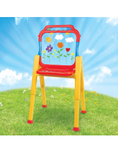 Caballete Transparente Crayola Triple Diversión 2,27 kg Ajustable 2