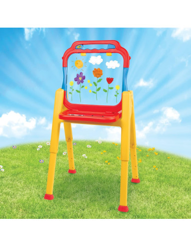 Caballete Transparente Crayola Triple Diversión 2,27 kg Ajustable