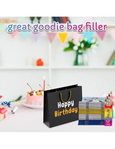 Libros para Colorear Mini Bottles N Bags 72 Paquete Crayones