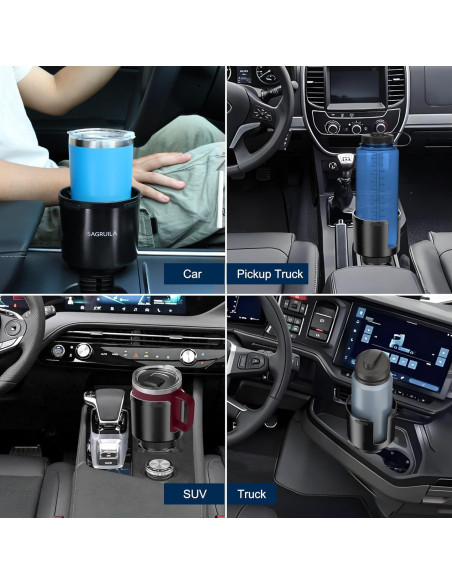 Expansor de Soporte para Tazas de Auto SAGRUILA - Base Estirable