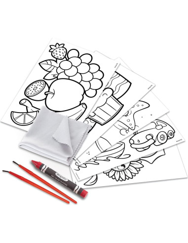 Caballete Transparente Crayola Triple Diversión 2,27 kg Ajustable