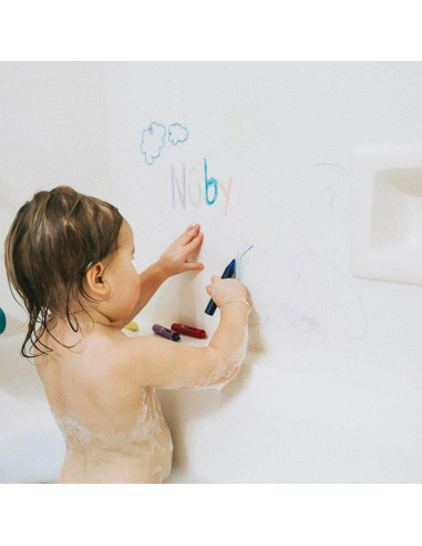 Crayones de Baño Nuby 5 Piezas Lavables para Niños
