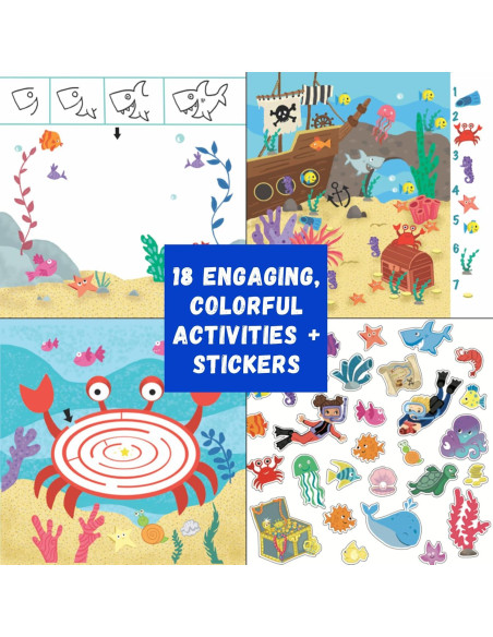 Kit de Actividades para Niños Crayola con Stickers Reutilizables Kit de Actividades para Niños Crayola con Stickers Reutilizables