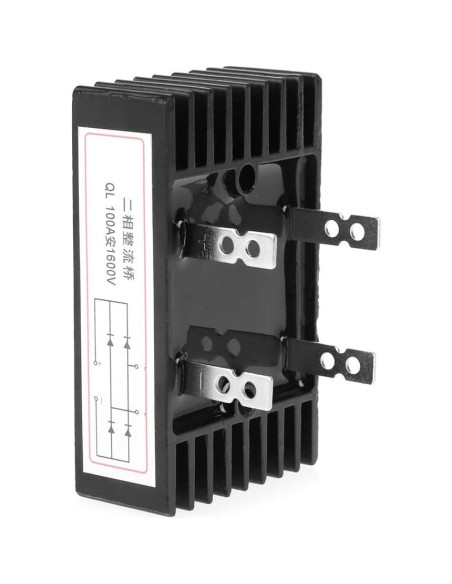 Rectificador de Puente Hilitand 100A 1600V 2 Fases