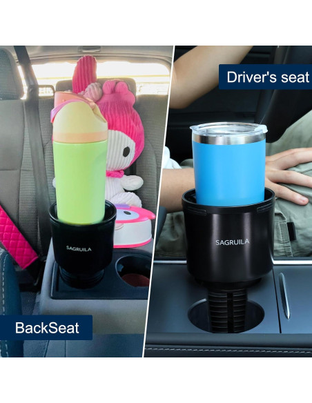 Expansor de Soporte para Tazas de Auto SAGRUILA - Base Estirable