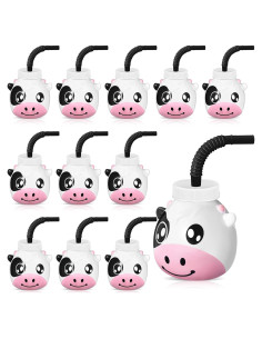 Tazas de Animales de Granja Roshtia 12 Piezas 325 ml