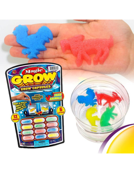 Cápsulas Mágicas de Crecimiento JA-RU - 72 Unidades