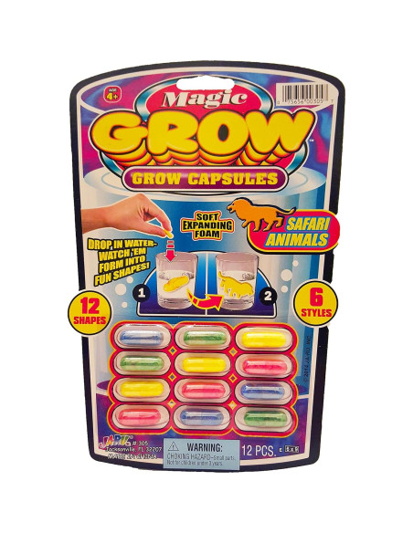 Cápsulas Mágicas de Crecimiento JA-RU - 72 Unidades