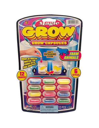 Cápsulas Mágicas de Crecimiento JA-RU - 72 Unidades