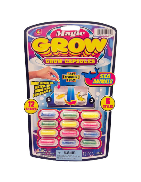 Cápsulas Mágicas de Crecimiento JA-RU - 72 Unidades