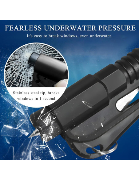 Llave de Emergencia Gasedin Multifuncional con Rompe Cristales
