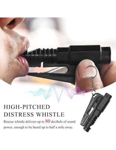 Llave de Emergencia Gasedin Multifuncional con Rompe Cristales