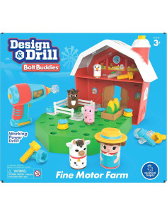 Juguete de Desmontaje Granja Educational Insights con Taladro 2