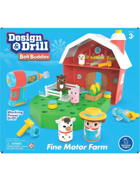 Juguete de Desmontaje Granja Educational Insights con Taladro