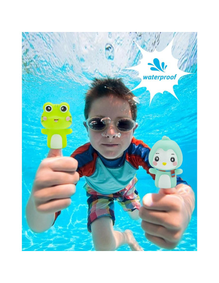 Conjunto de Marionetas de Dedos AQKILO, 10 Animales Educativos