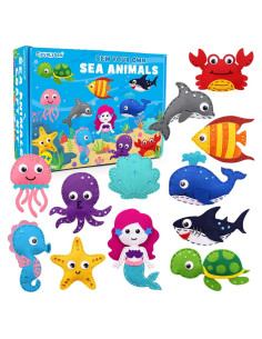 Kit de Costura CiyvoLyeen Animales de la Selva 10 Piezas