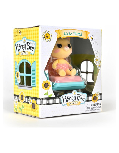 Conjunto de Figuras Coleccionables Bebés Honey Bee Acres