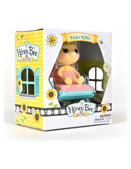 Conjunto de Figuras Coleccionables Bebés Honey Bee Acres
