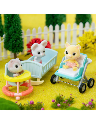 Conjunto de Figuras Coleccionables Bebés Honey Bee Acres