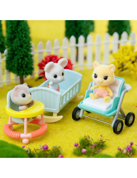 Conjunto de Figuras Coleccionables Bebés Honey Bee Acres