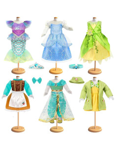 Ropa para Muñecas 46 cm WONDOLL - 6 Vestidos Princesa 2