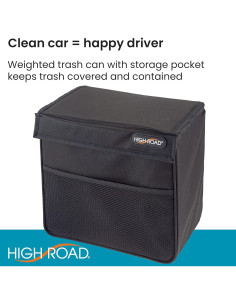 Basurero de Coche High Road TrashStand 2 Galones a Prueba de Fugas 2
