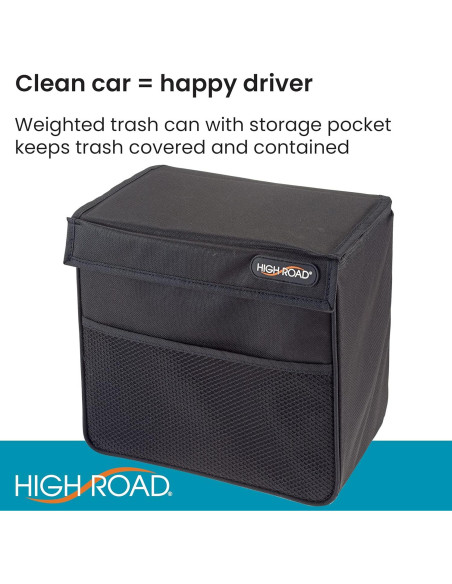 Basurero de Coche High Road TrashStand 2 Galones a Prueba de Fugas