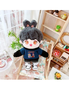 Sudadera de Peluche niannyyhouse 20cm Azul Manga Larga 2