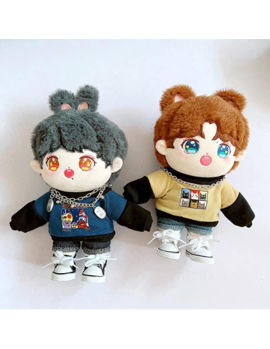 Sudadera de Peluche niannyyhouse 20cm Azul Manga Larga