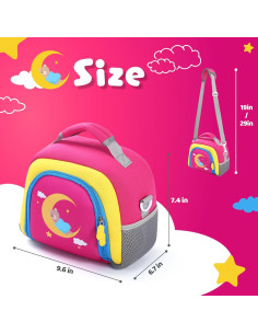 Bolsa de Transporte Little Tikes para Libros y Juguetes Rosa 2