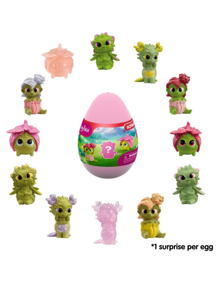 Juguete Sorpresa Schleich 6 Huevos Plantas Bebé 2023