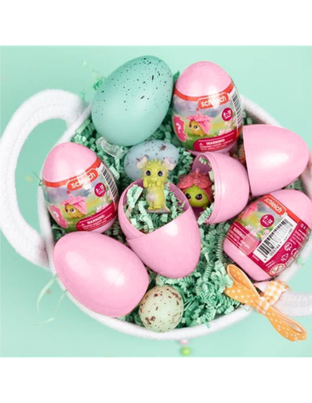 Juguete Sorpresa Schleich 6 Huevos Plantas Bebé 2023