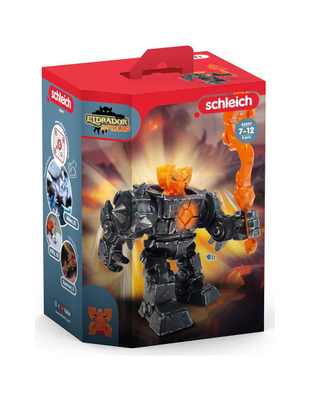 Conjunto de Figuras de Acción Schleich Robot Mini Lava 7 Piezas