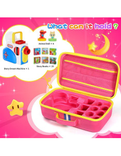 Funda de Almacenamiento Seracle para Máquina de Sueños Rosa 2