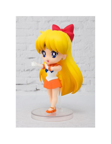 Figura de acción Sailor Venus Figuarts Mini Bandai 8,89 cm