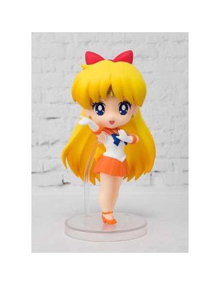 Figura de acción Sailor Venus Figuarts Mini Bandai 8,89 cm