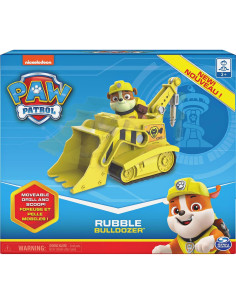 Vehículo Bulldozer Rubble PAW Patrol con Figura 3 años+ 2