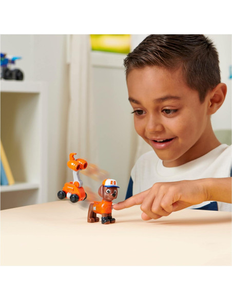 Figura de Acción Zuma PAW Patrol con Dron y Pod de Mando Figura de Acción Zuma PAW Patrol con Dron y Pod de Mando